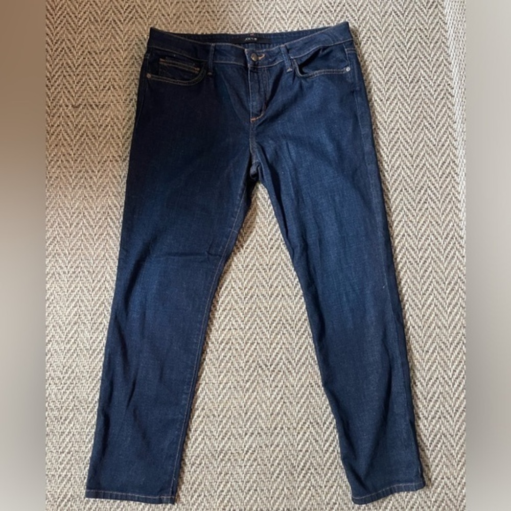 Joe’s Cropped Dark Wash Denim Jeans Size 31